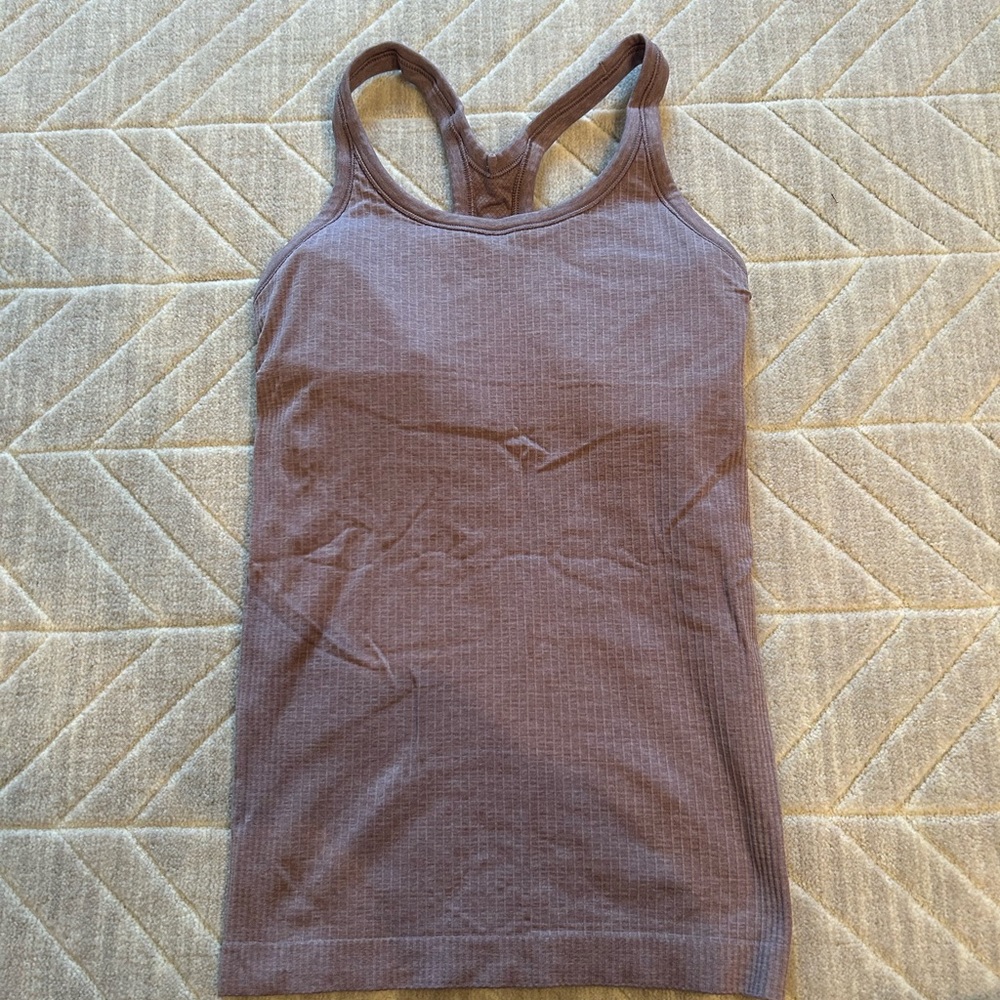 Lululemon size 0 purple tank top
